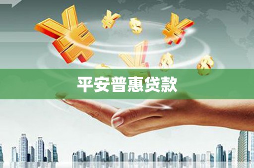 恒山平安普惠贷款