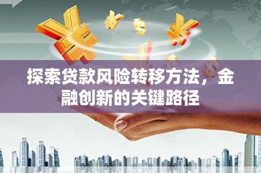 恒山探索贷款风险转移方法，金融创新的关键路径