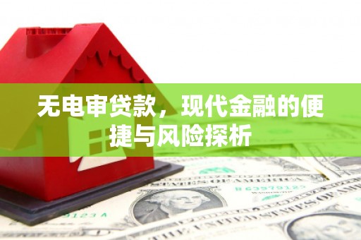 恒山无电审贷款，现代金融的便捷与风险探析