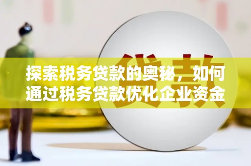 恒山探索税务贷款的奥秘，如何通过税务贷款优化企业资金流