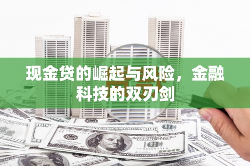 恒山现金贷的崛起与风险，金融科技的双刃剑