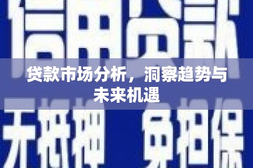恒山贷款市场分析，洞察趋势与未来机遇