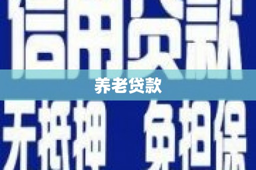 恒山养老贷款