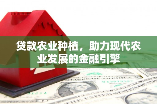 恒山贷款农业种植，助力现代农业发展的金融引擎