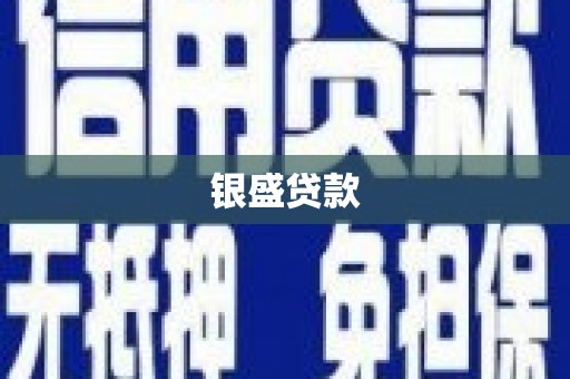 恒山银盛贷款