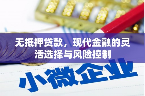 恒山无抵押贷款，现代金融的灵活选择与风险控制