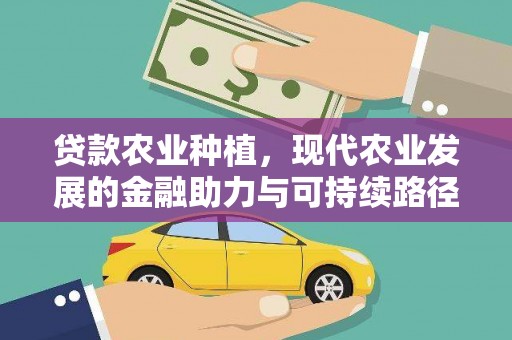 恒山贷款农业种植，现代农业发展的金融助力与可持续路径