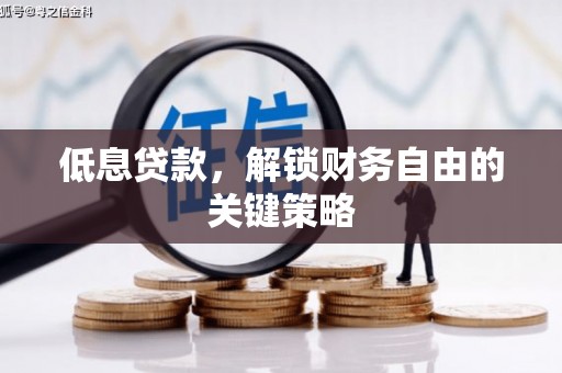 恒山低息贷款，解锁财务自由的关键策略