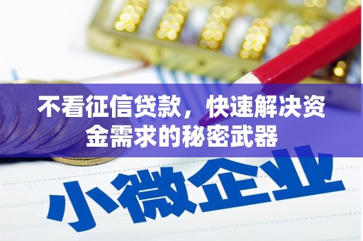 恒山不看征信贷款，快速解决资金需求的秘密武器
