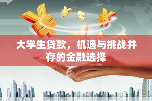 恒山大学生贷款，机遇与挑战并存的金融选择