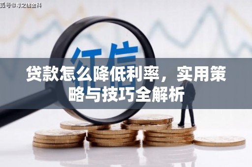 恒山贷款怎么降低利率，实用策略与技巧全解析