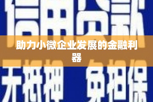 恒山助力小微企业发展的金融利器